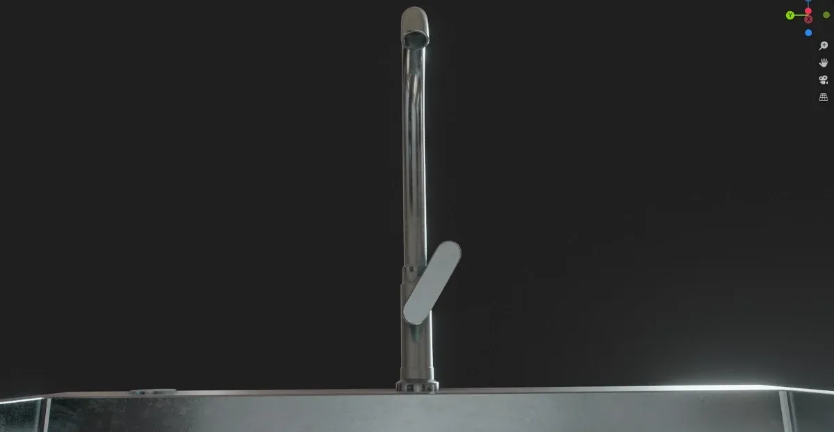 Kitchen Sink 3D Model