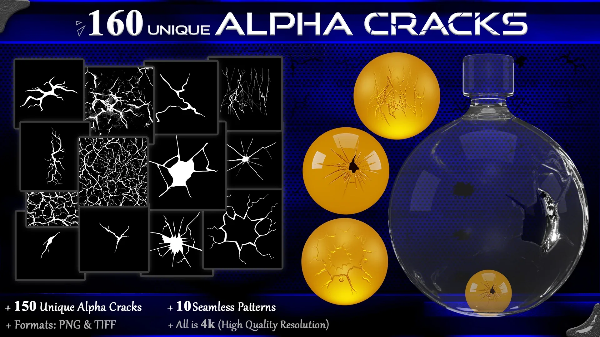 160 Unique Cracks Alpha + Tutorial - Vol 2