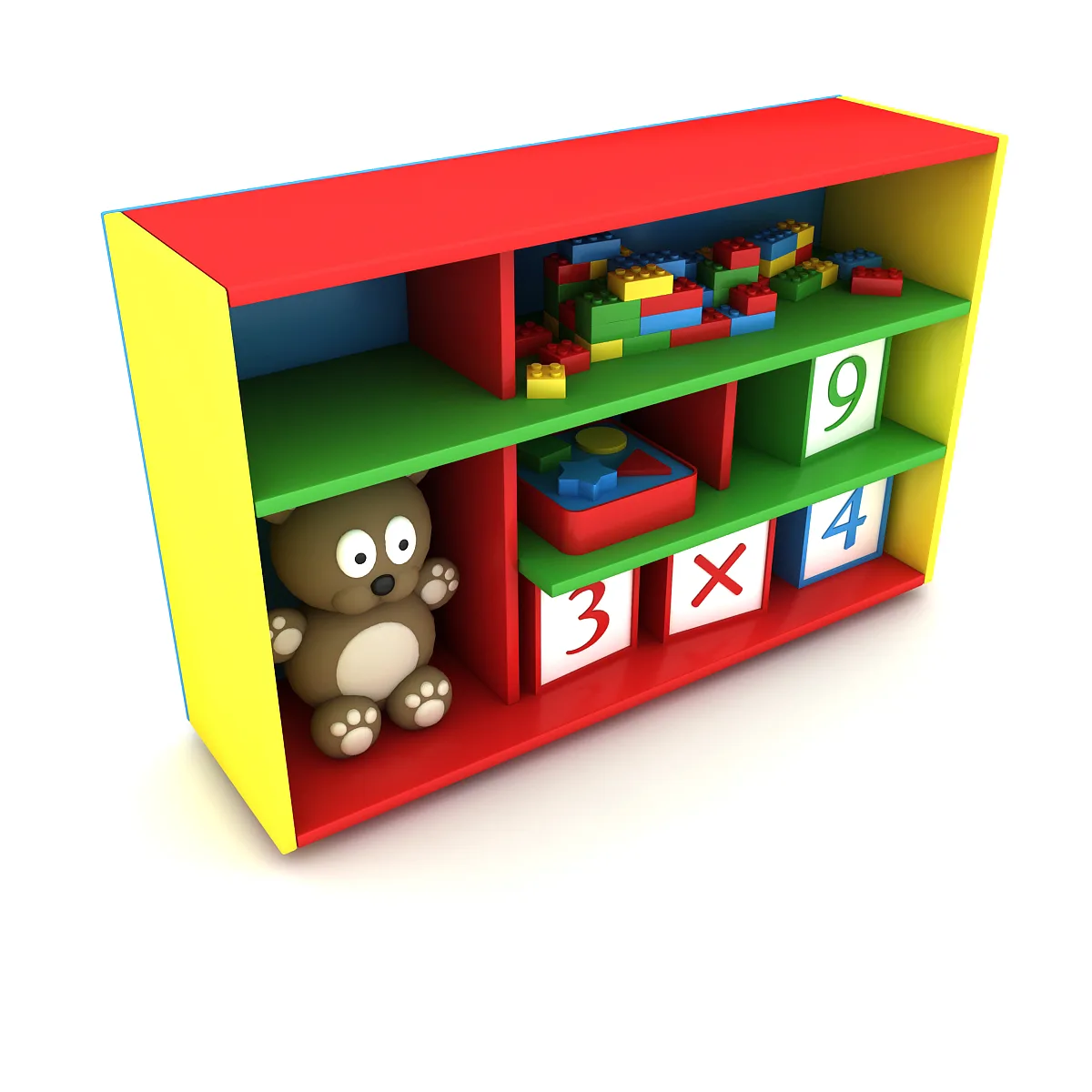 3D Child Room Closet