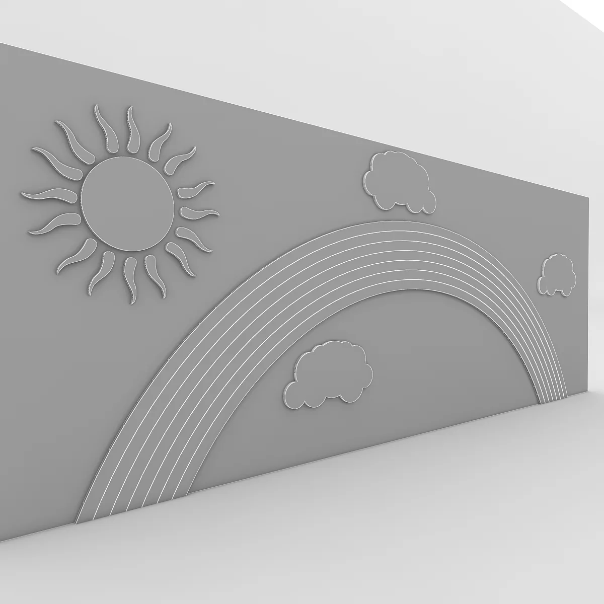 Kindergarten Wall 3D