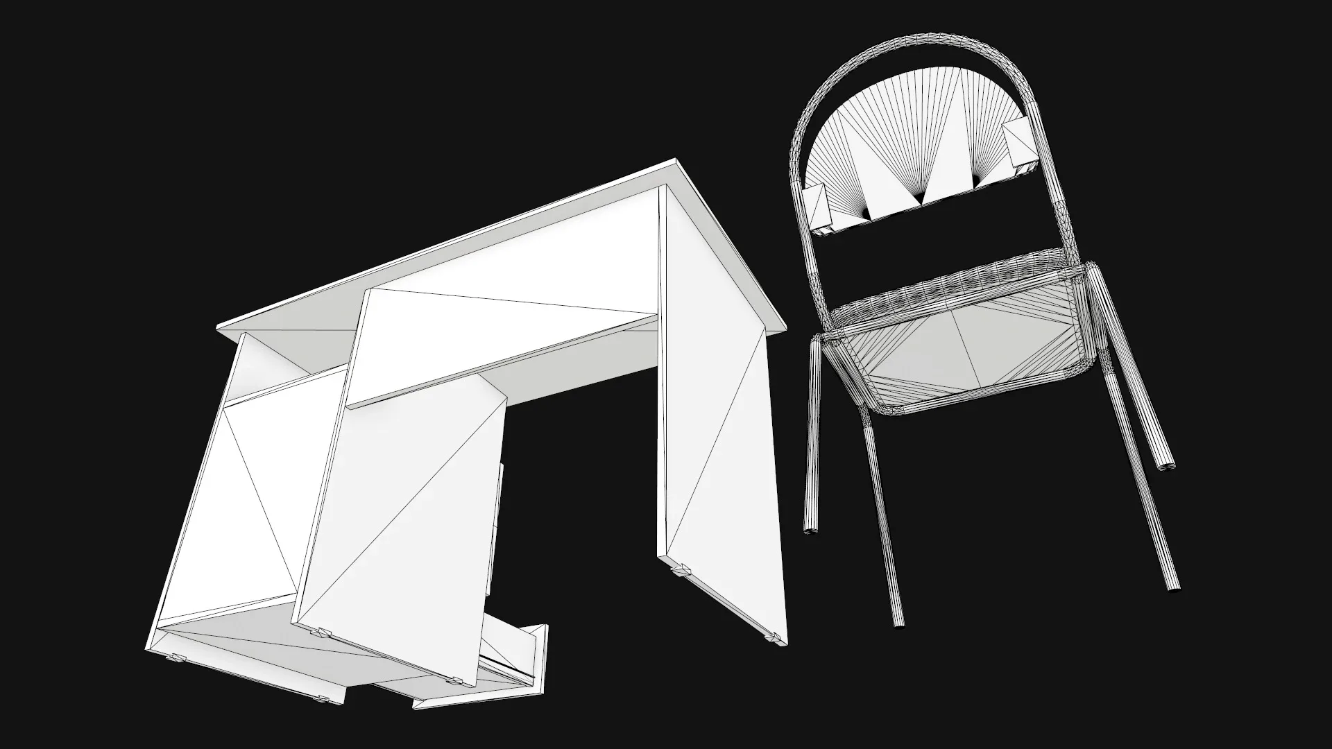 Desk and Chair