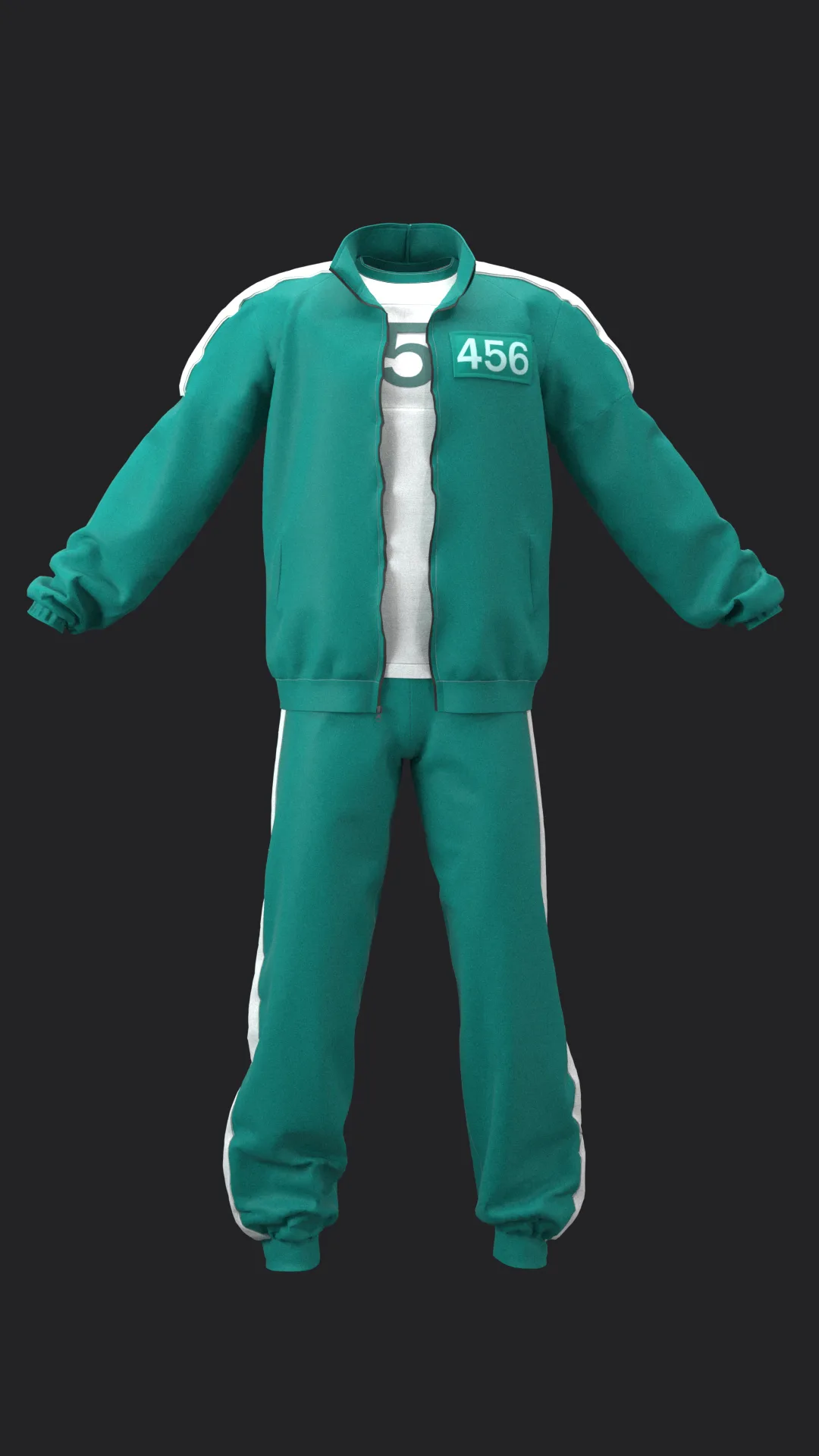 Squid game players cloth