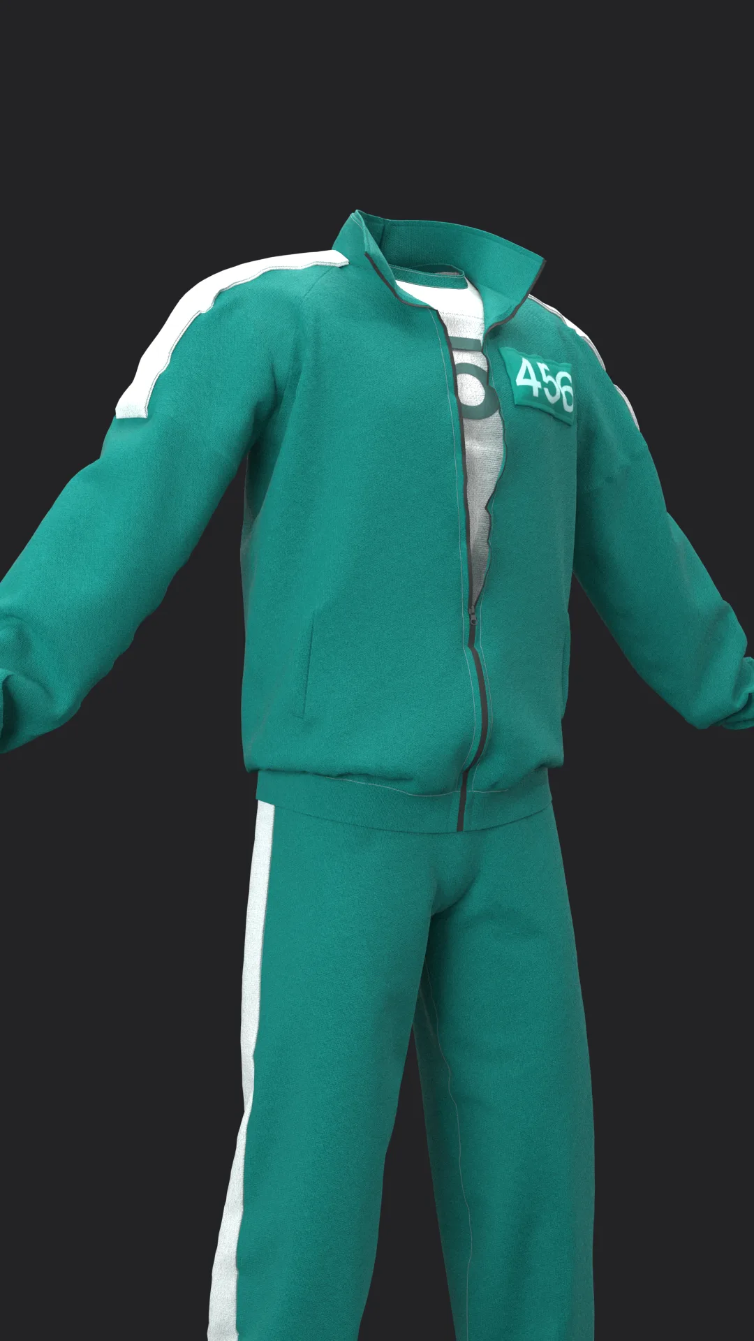 Squid game players cloth