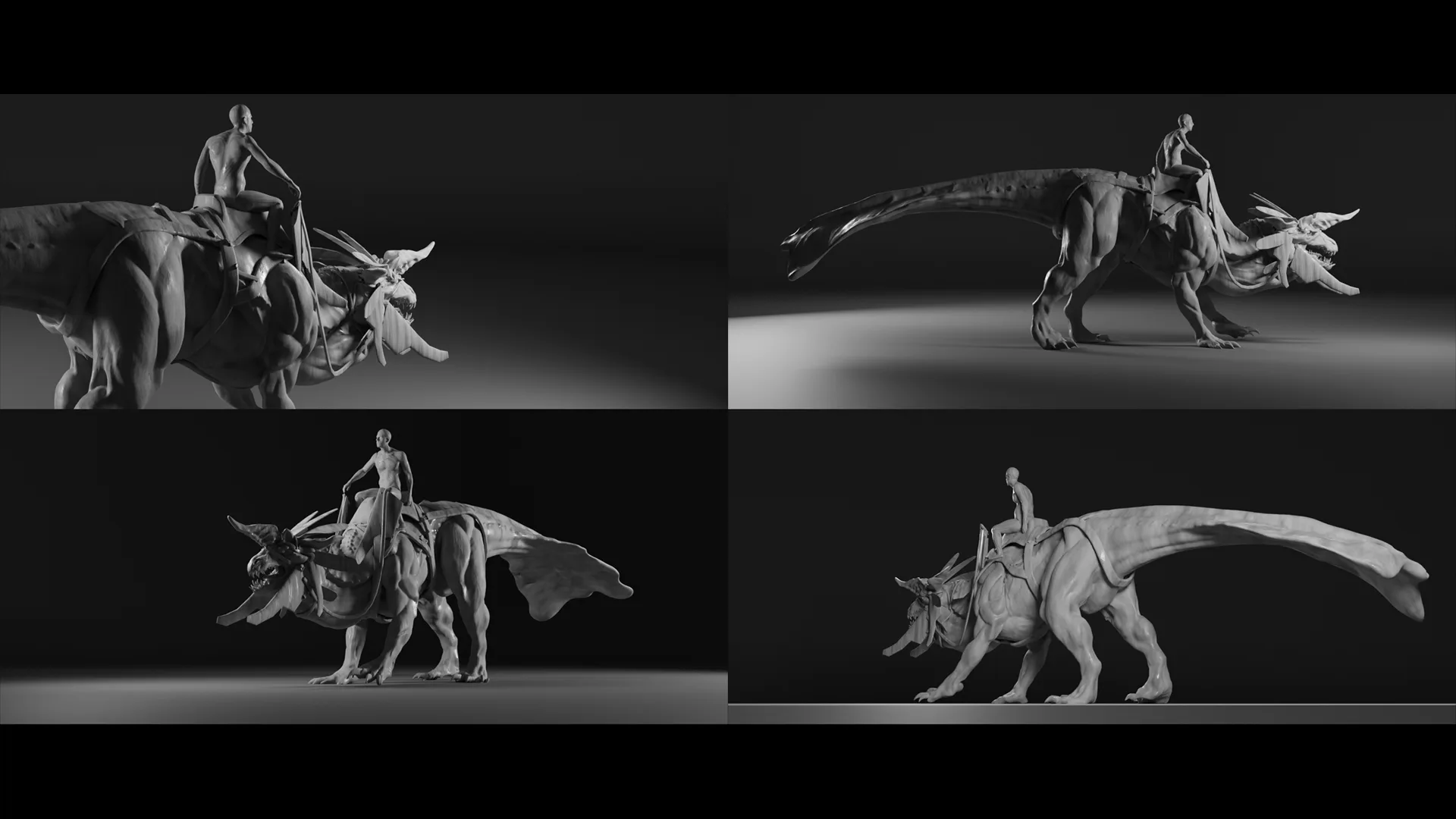 Creature Concept Art In Blender