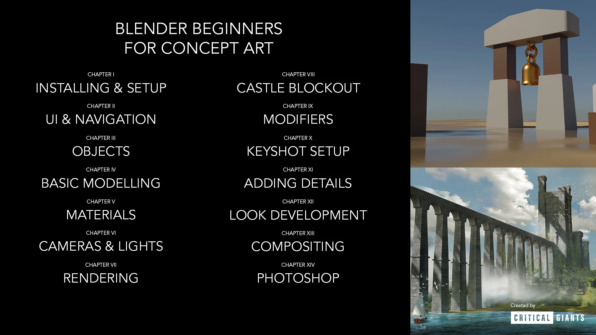 Blender Beginners For Concept Art