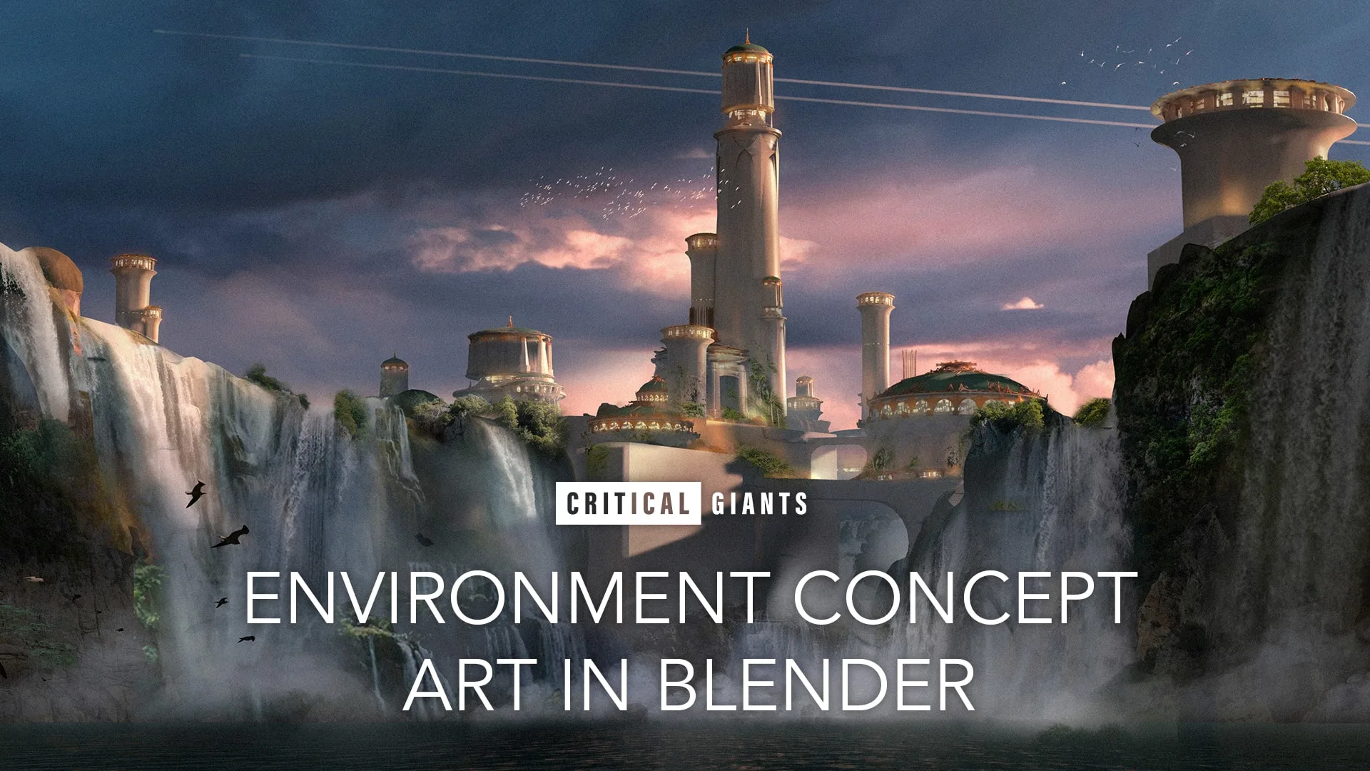 Environment Concept Art In Blender