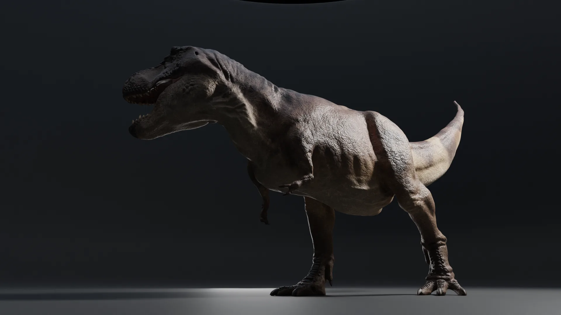 Production Ready T-Rex In Blender