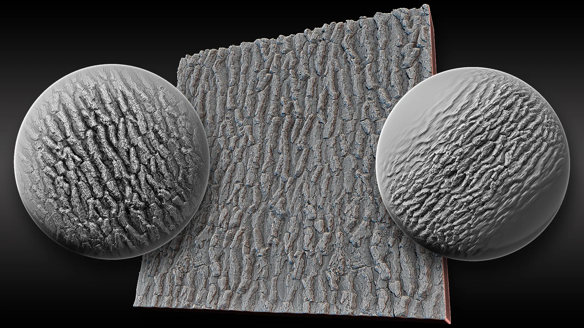 Ultra HQ Tree Bark Sculpt Seamless Zbrush brushes + Alphas (Blender, Substance, Mudbox, etc.) Vol.1