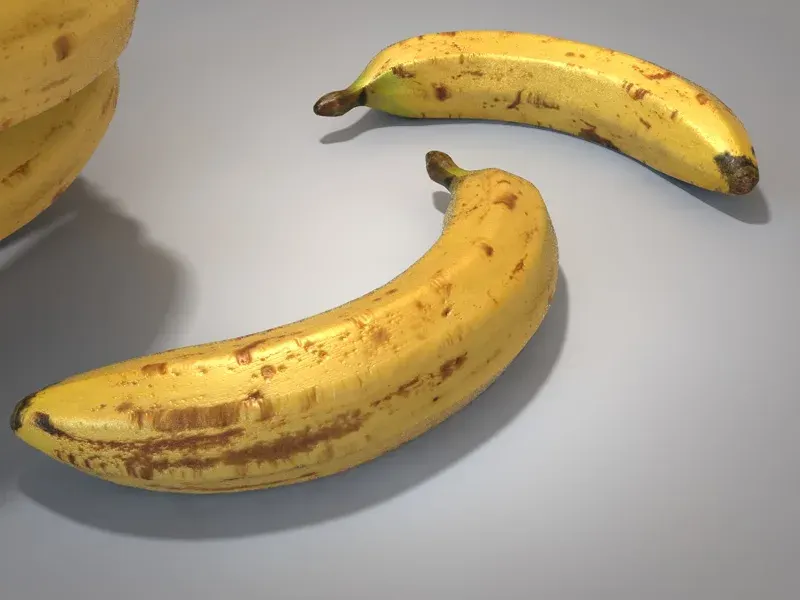 Banana 3d model
