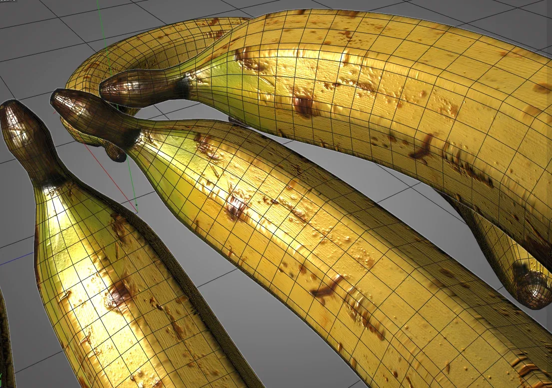 Banana 3d model