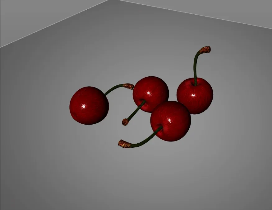 Cherry 3d model