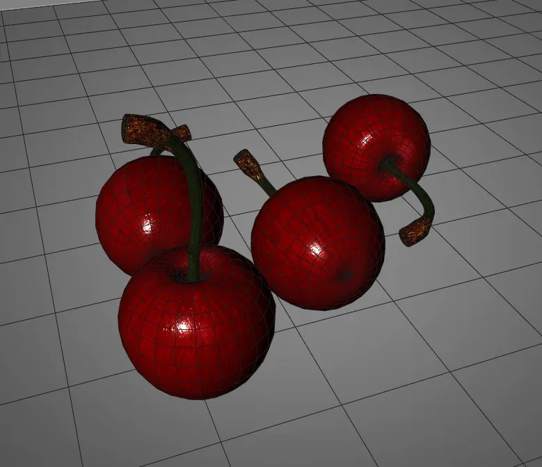 Cherry 3d model