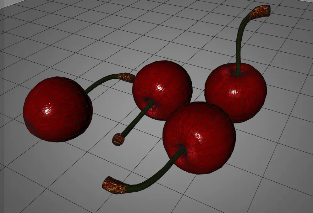 Cherry 3d model