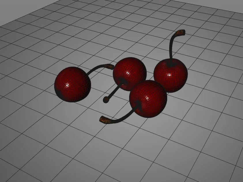 Cherry 3d model