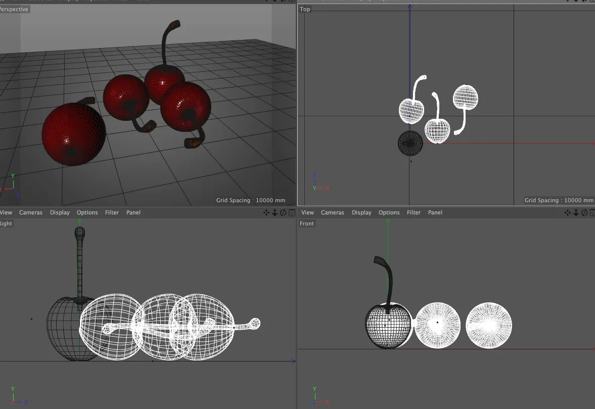 Cherry 3d model