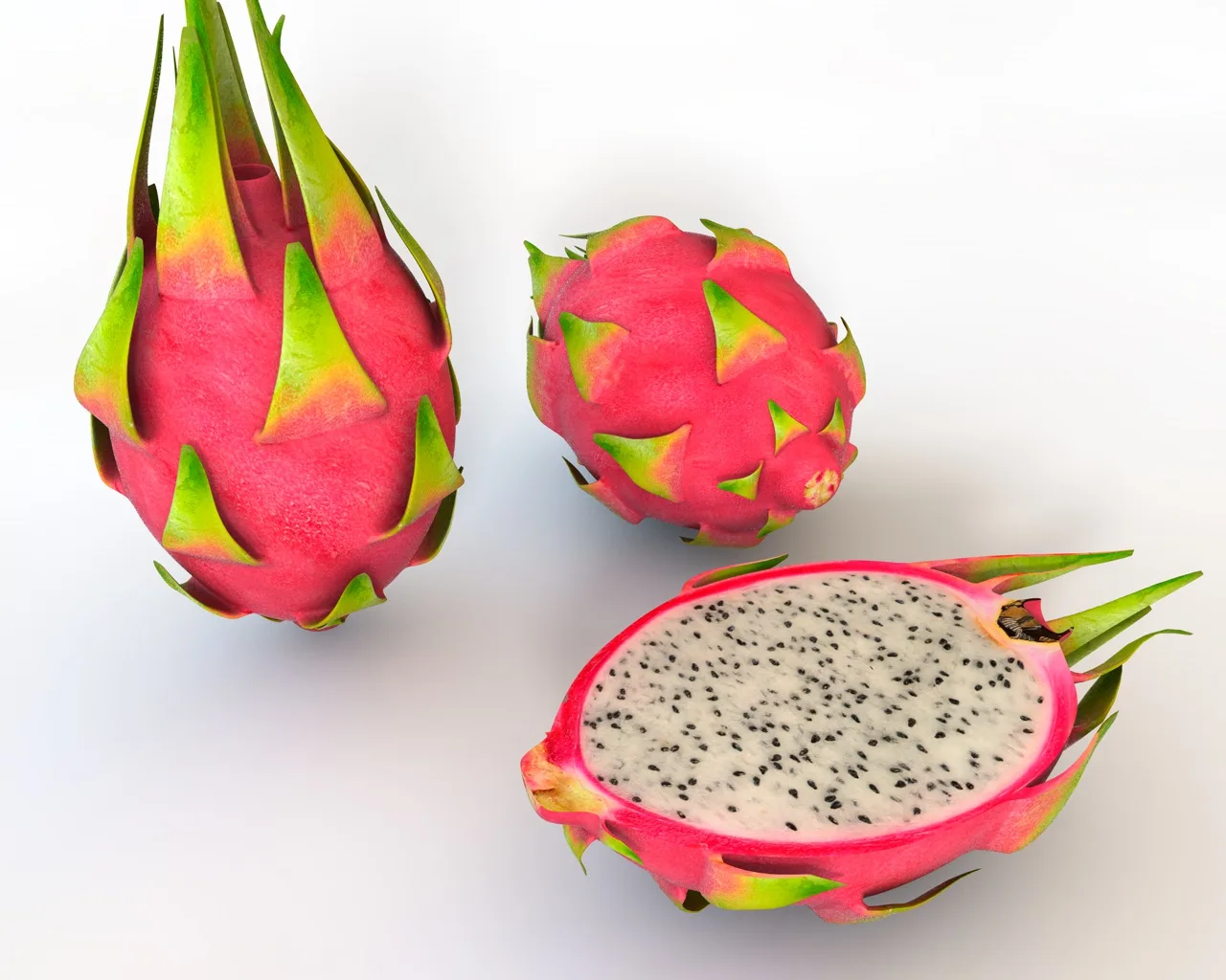 Dragon Fruit 3d model