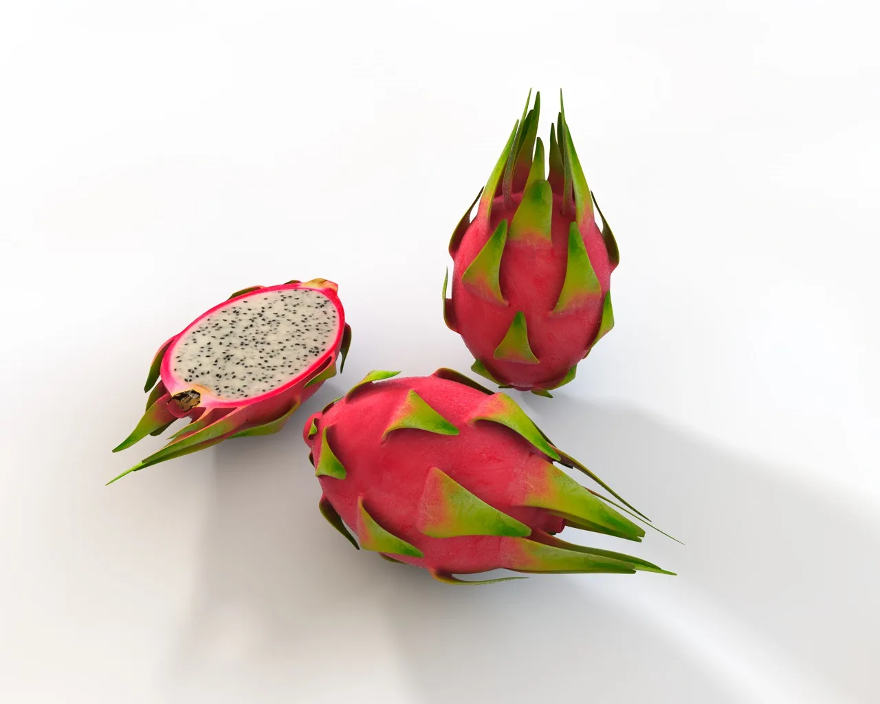 Dragon Fruit 3d model