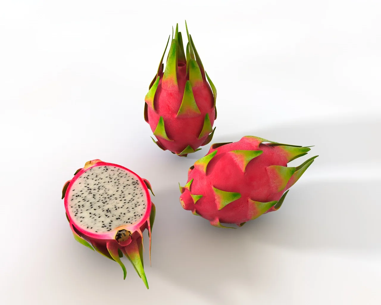 Dragon Fruit 3d model