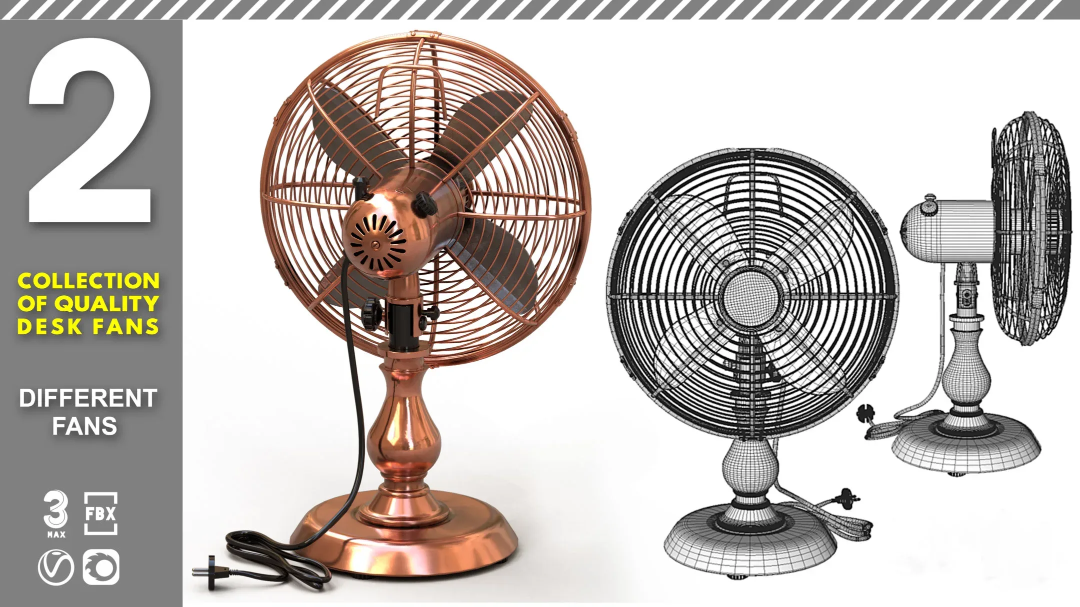 collection of quality desk fans