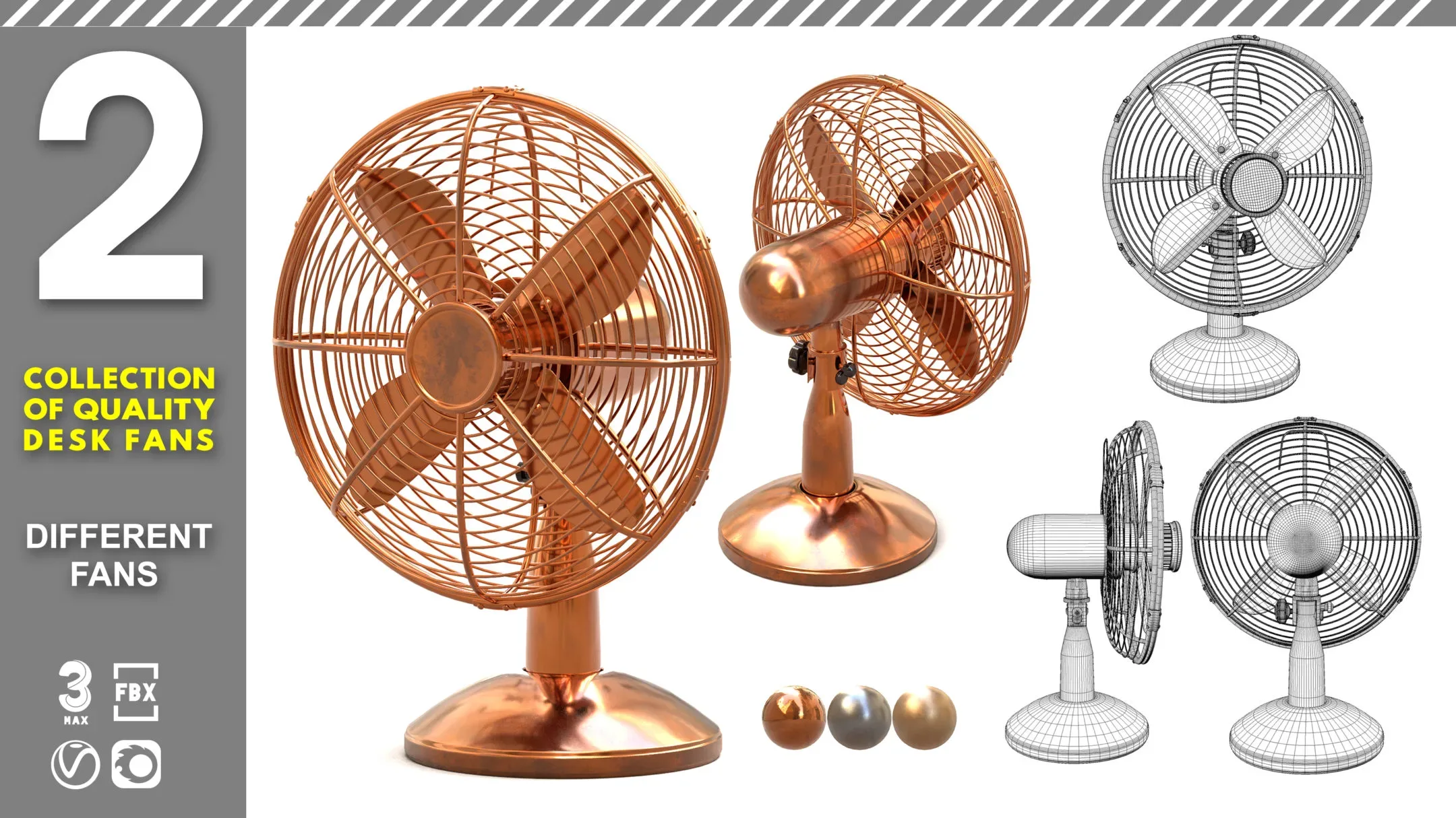 collection of quality desk fans FlippedNormals