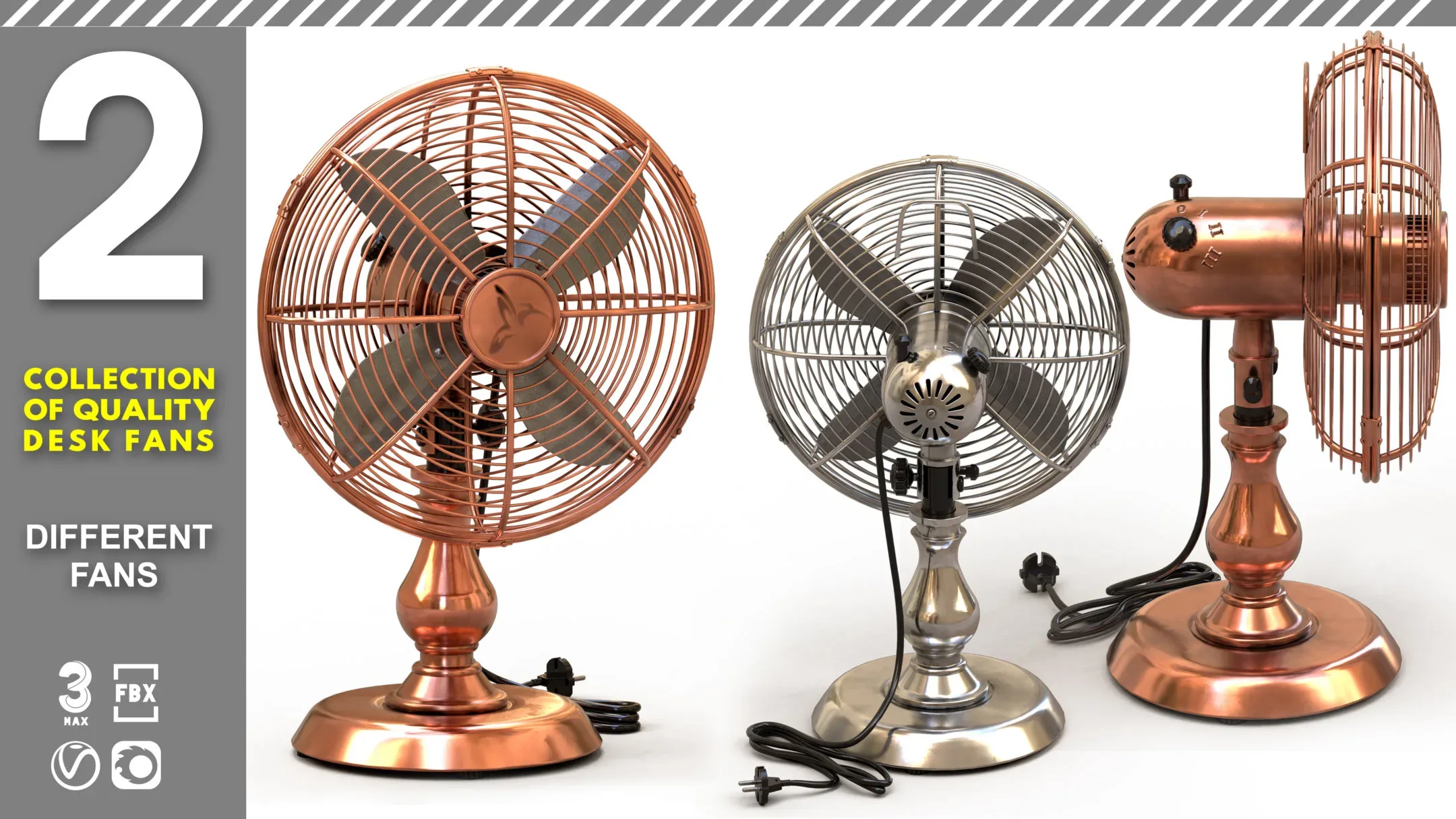 collection of quality desk fans