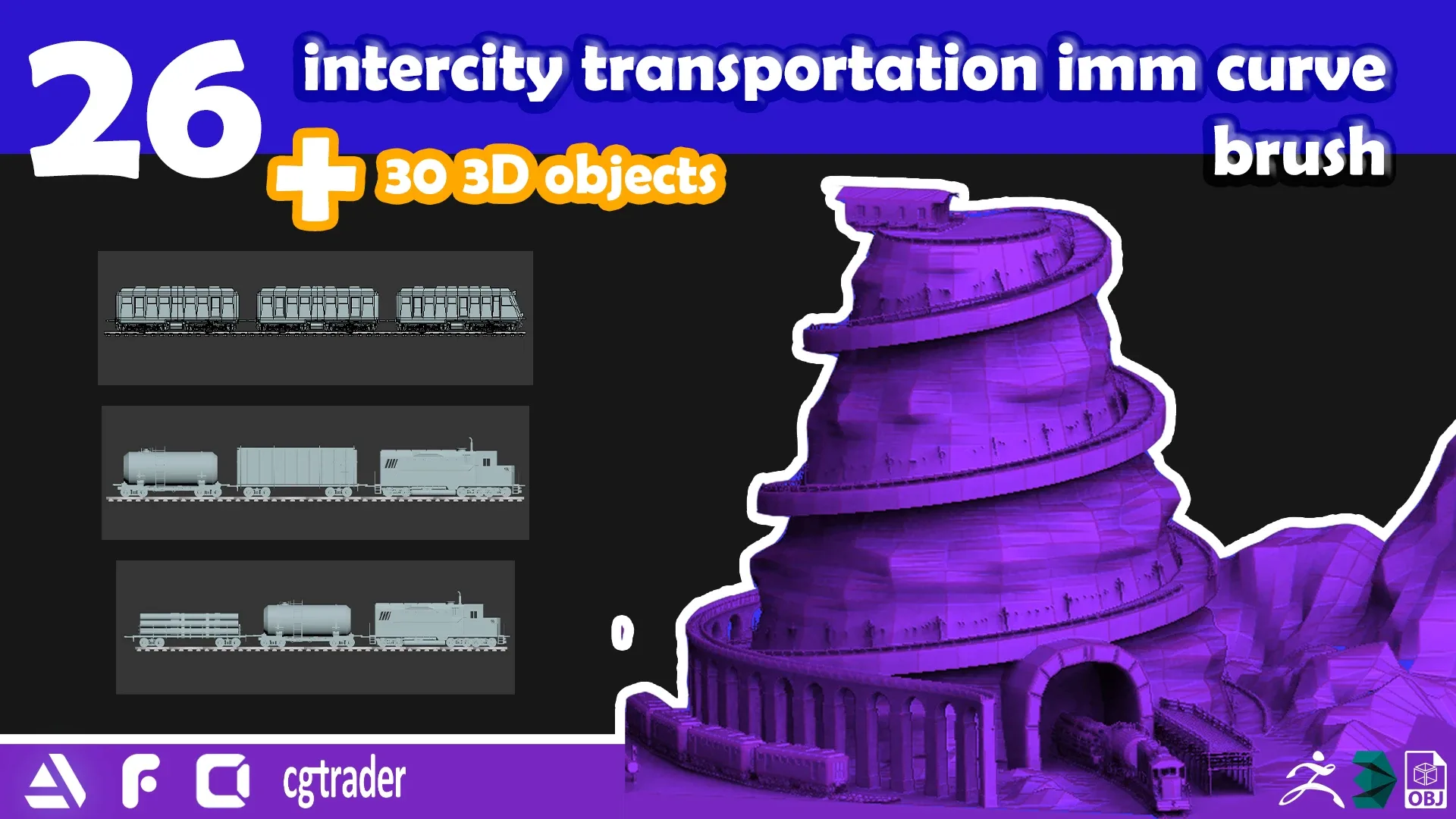 intercity transportation imm curve brush -vol1