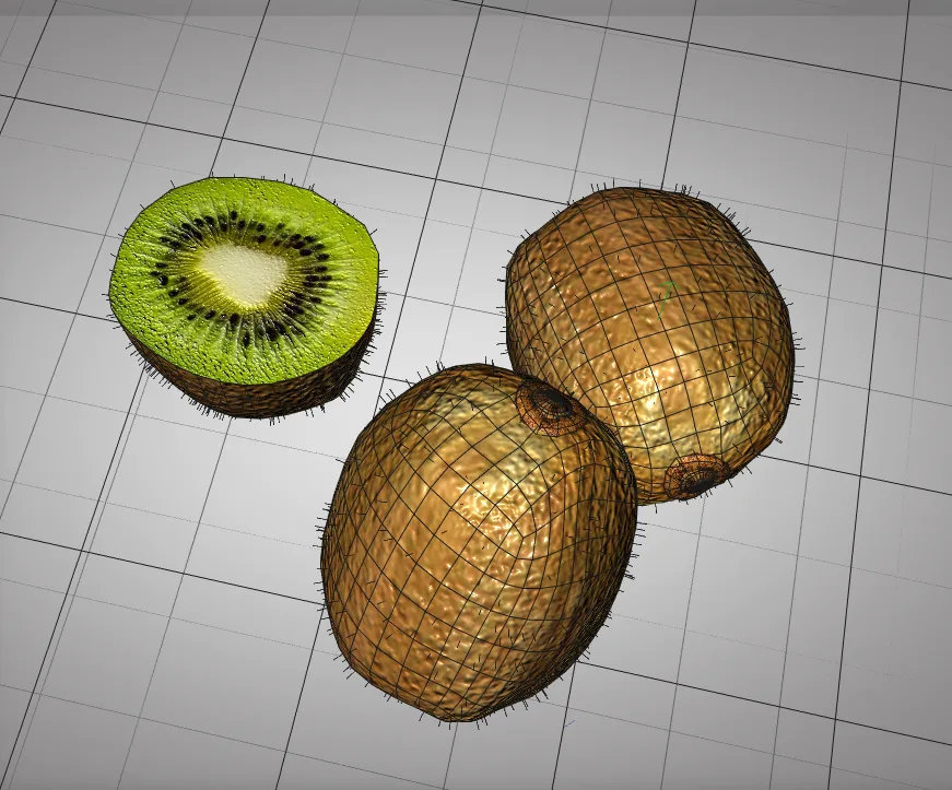 Kiwi 3d model