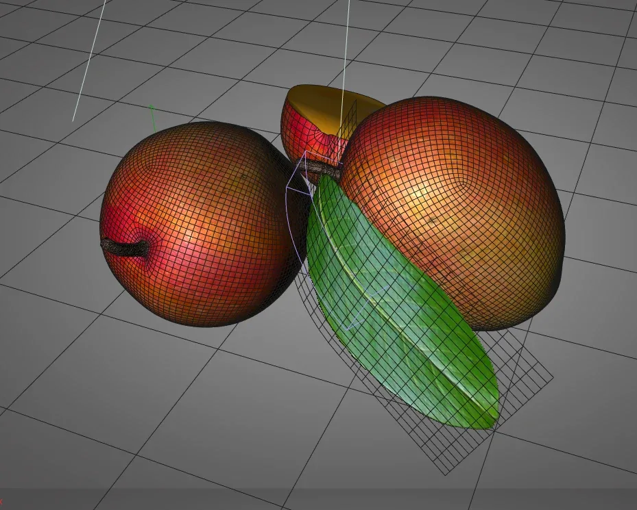Mango 3d model - FlippedNormals