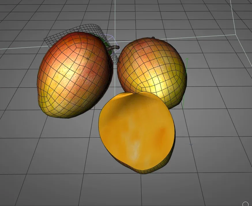 Mango 3d model