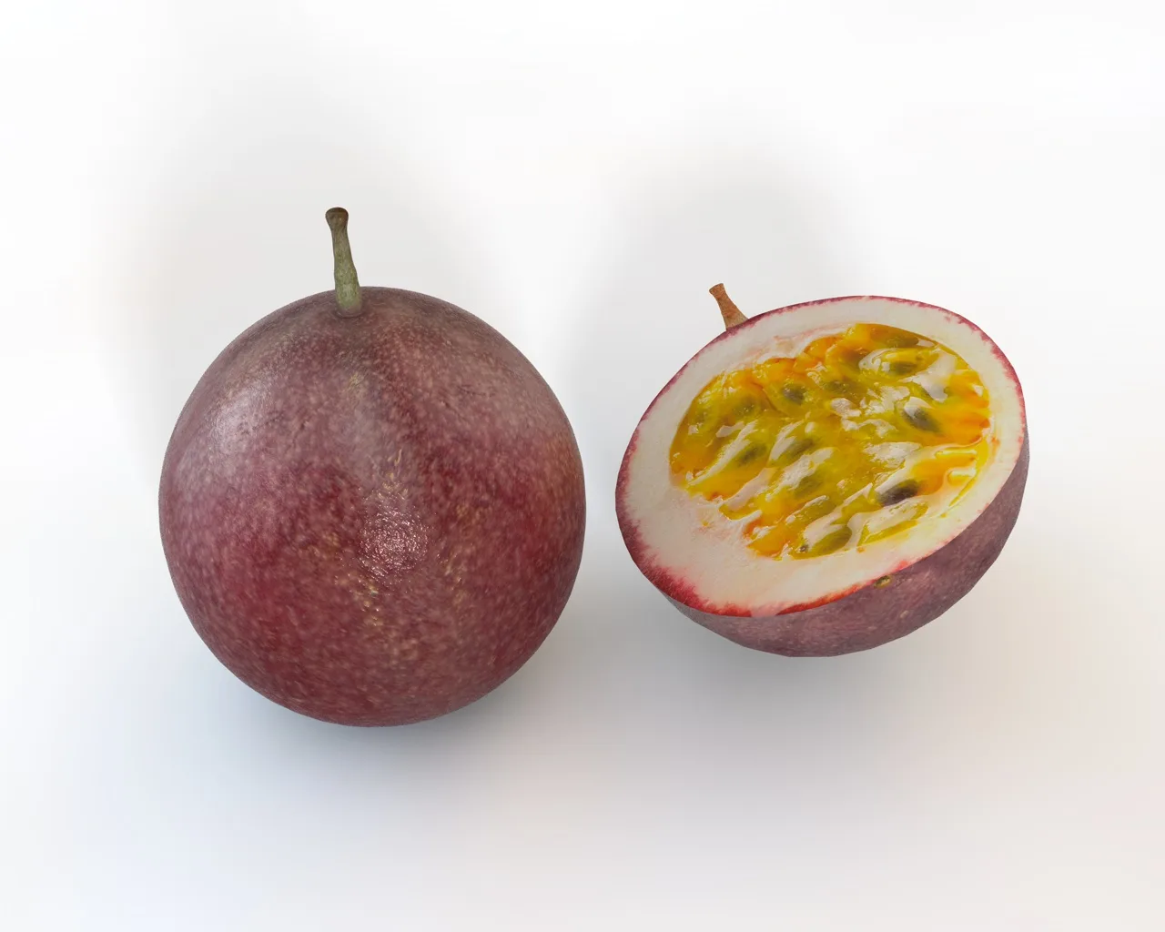 Passion fruit 3d model