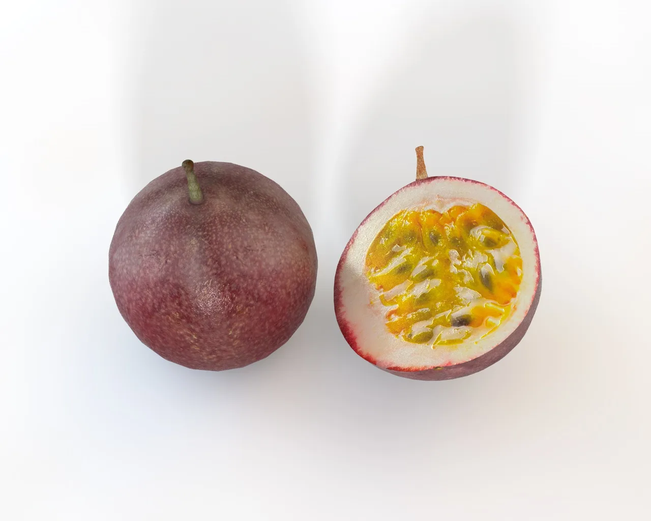 Passion fruit 3d model