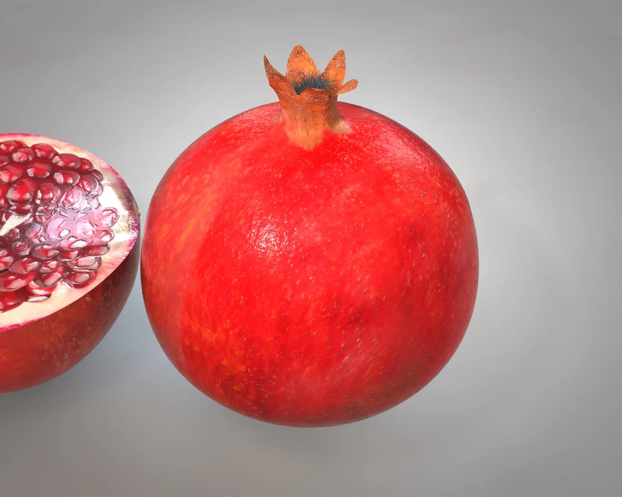 Pomegranate 3d model