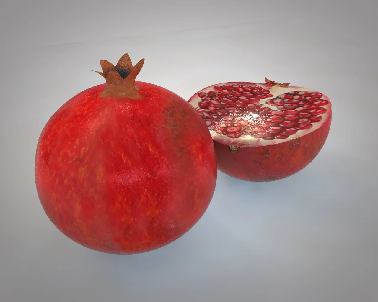 Pomegranate 3d model