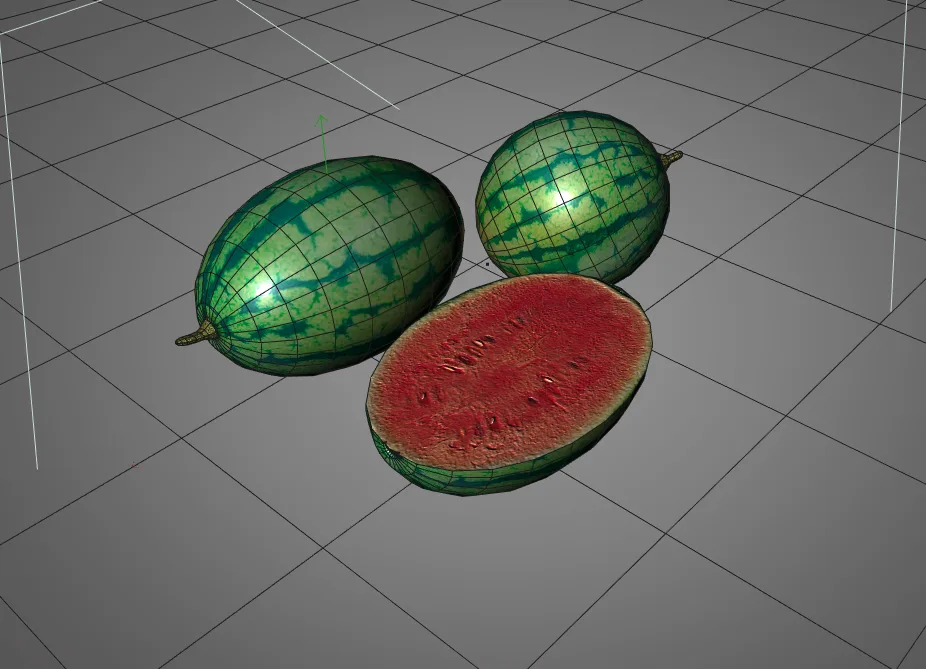 Watermelon 3d model