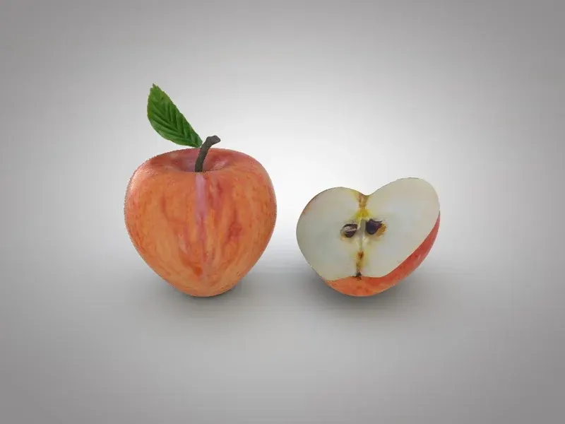 Fruits collection 3d model