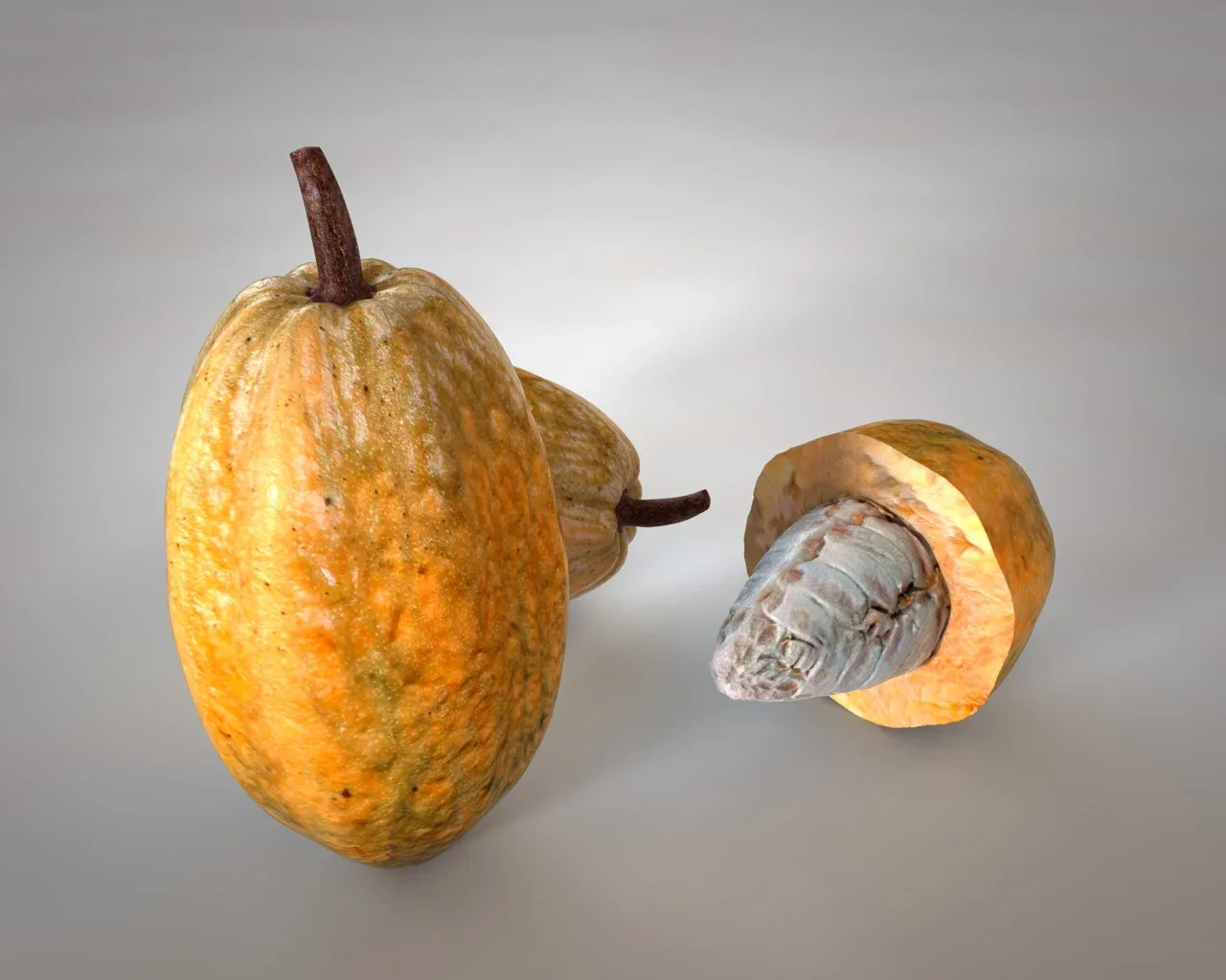 Fruits collection 3d model