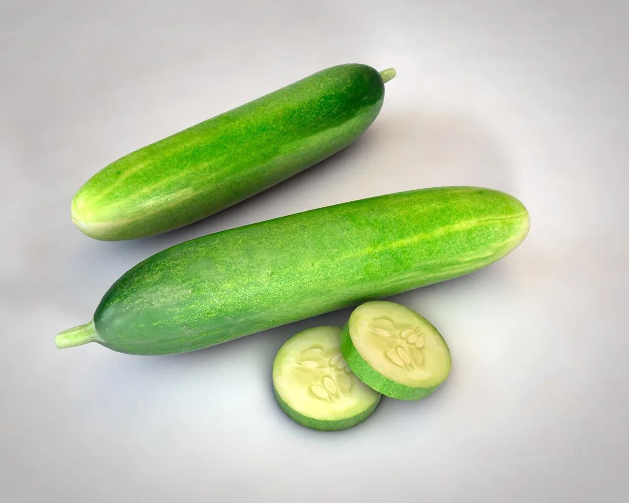 Fruits collection 3d model