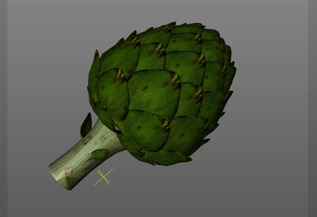 Artichoke 3d model