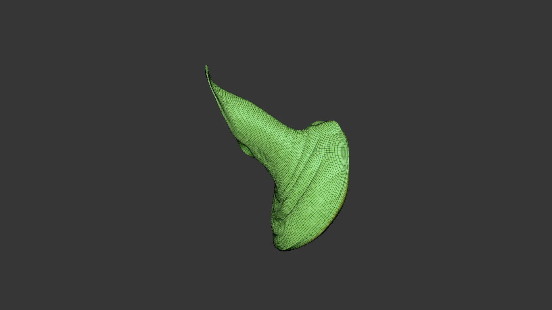 Rhino Ear Highpoly Sculpt