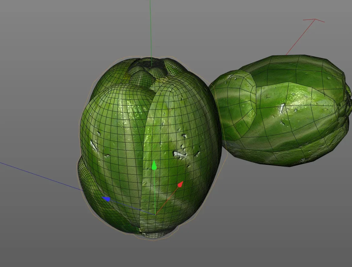 Brussels Sprouts 3d model