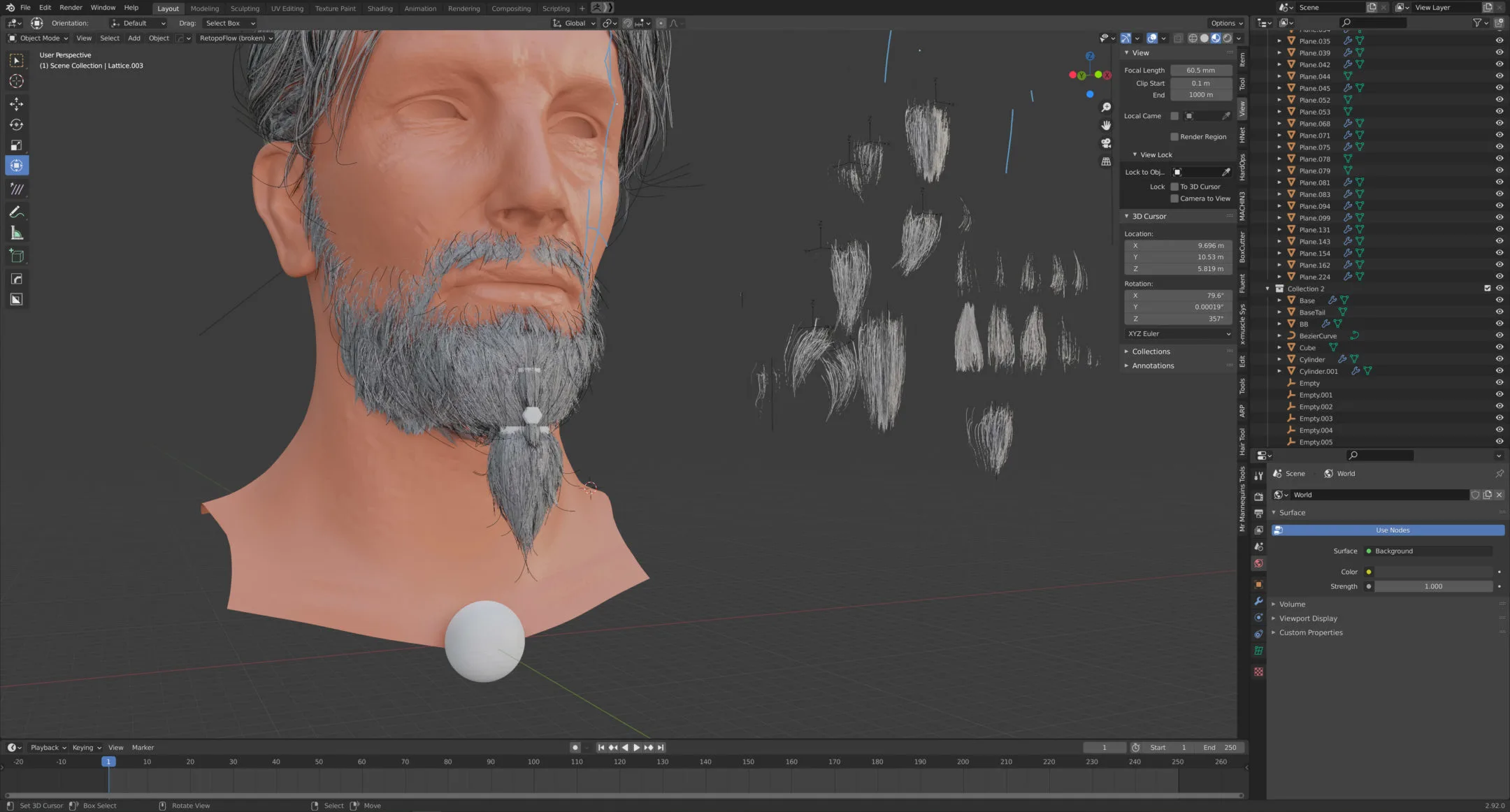 Creating Hair For Games in Blender