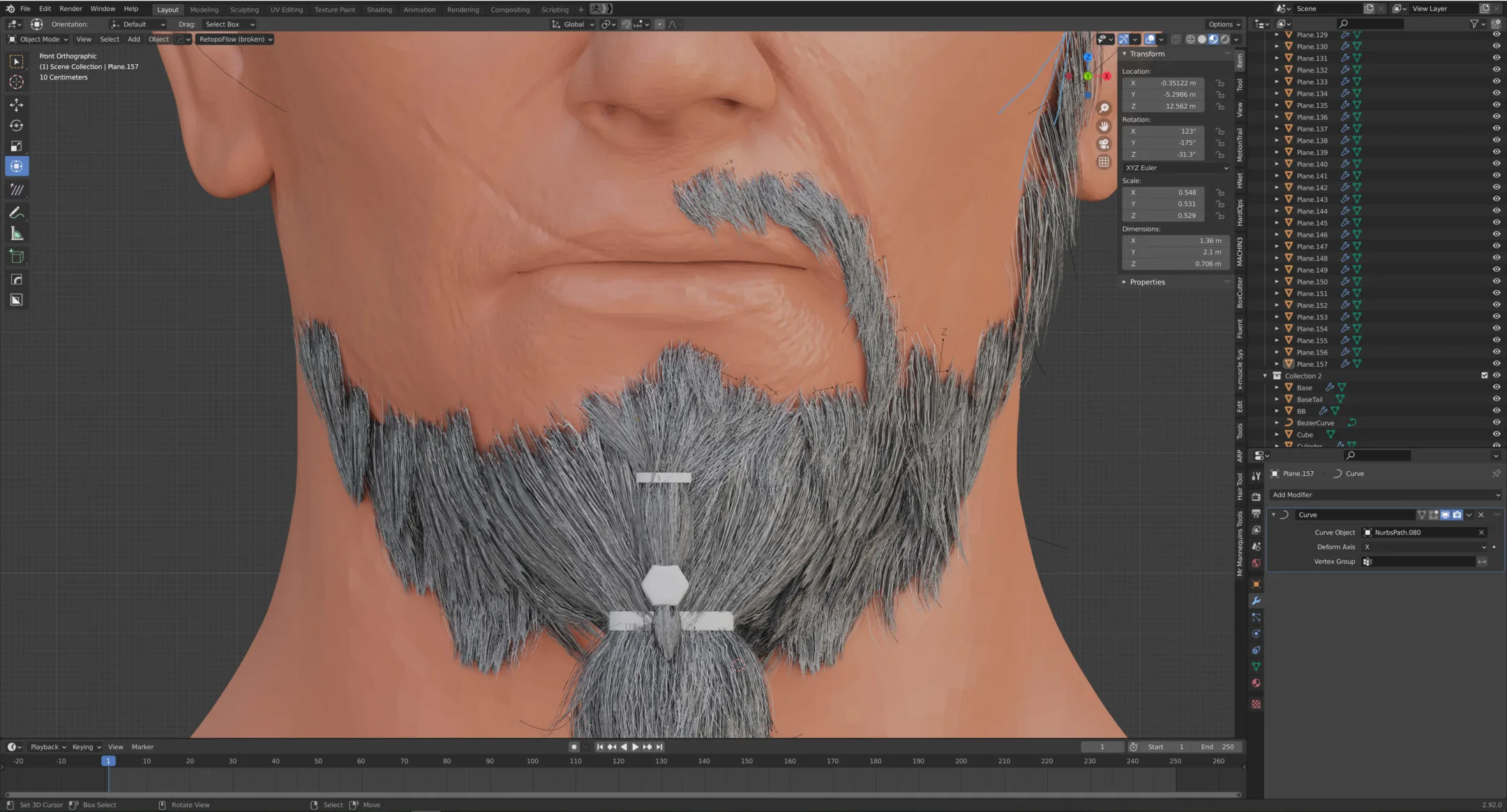 Creating Hair For Games in Blender