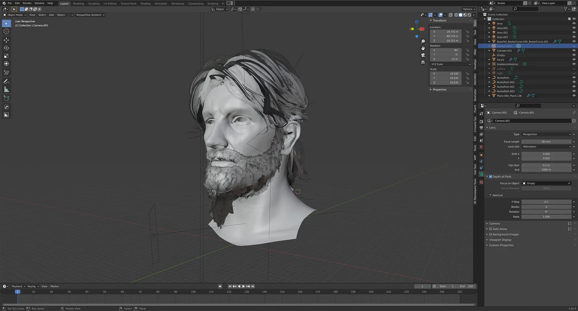 Creating Hair For Games in Blender