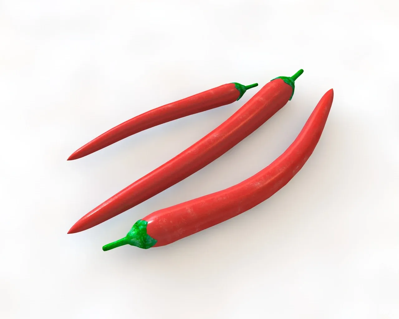 Chilli red 3d model