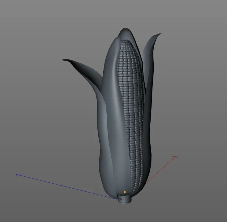 corn 3d model