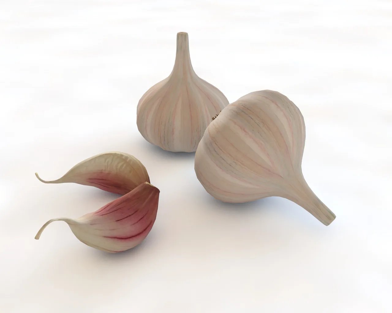 Garlic 3d model