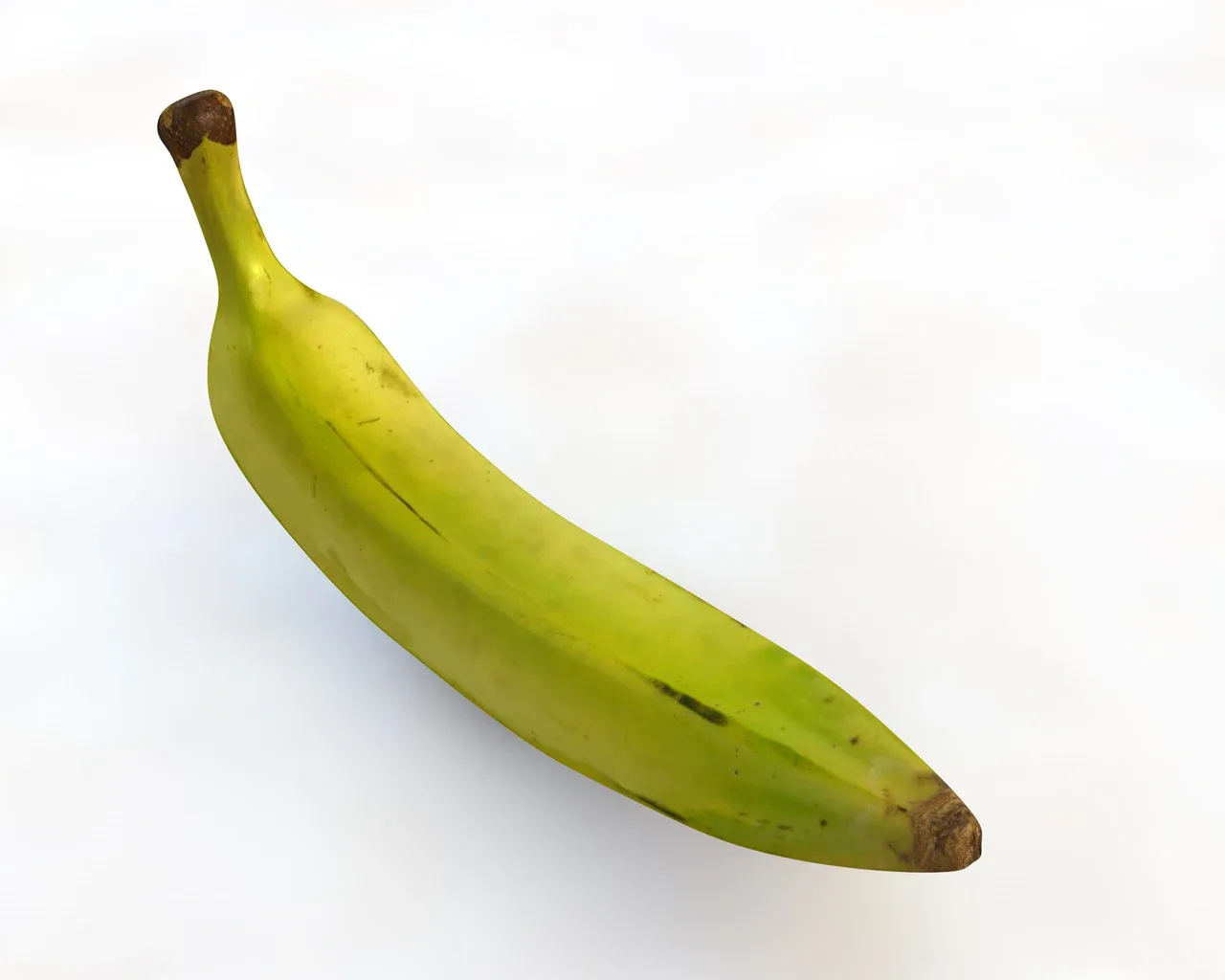 Plantain yellow green 3d model