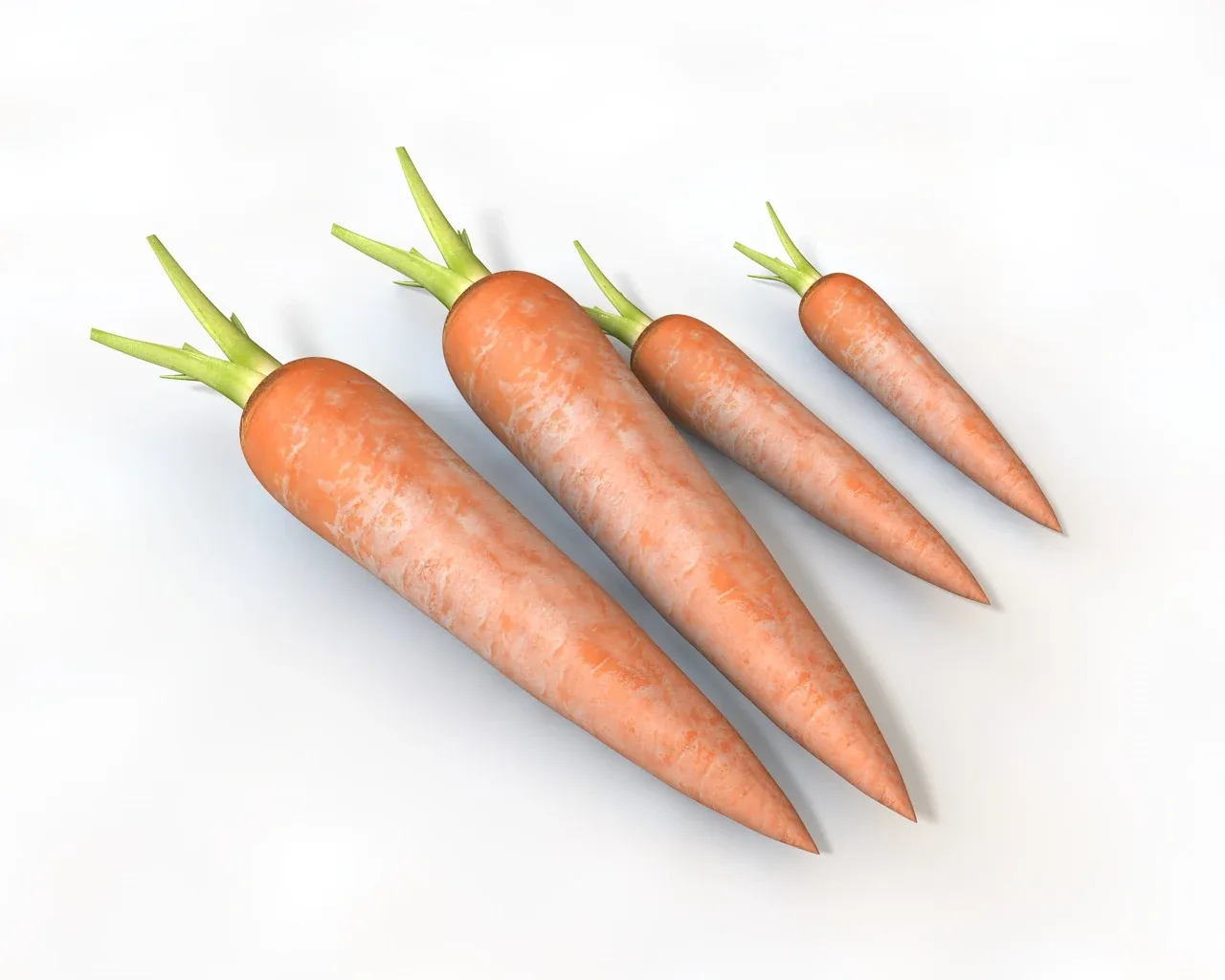 Vegetable callection 3d model