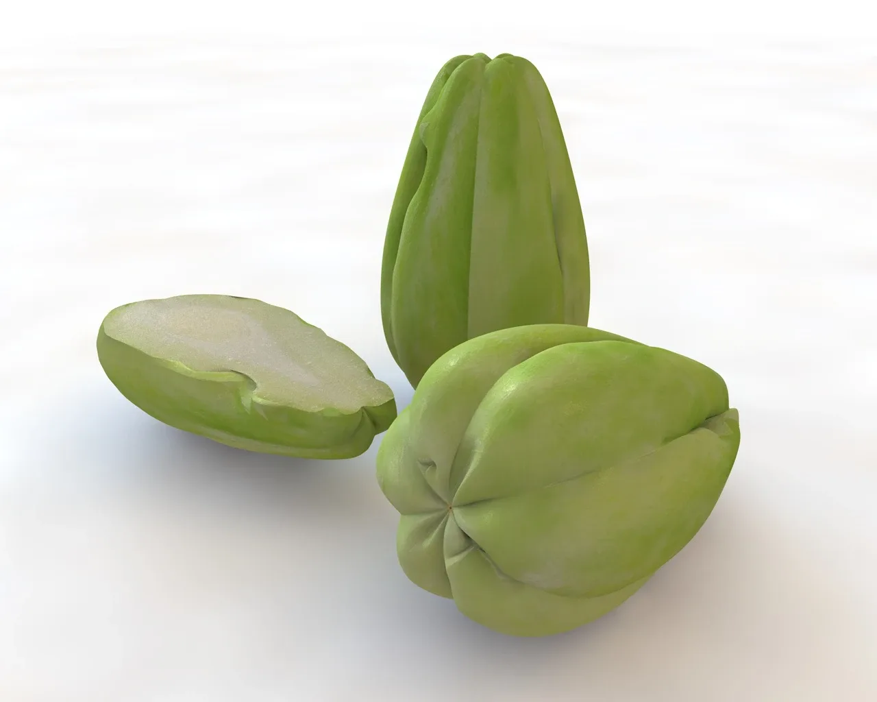 Vegetable callection 3d model