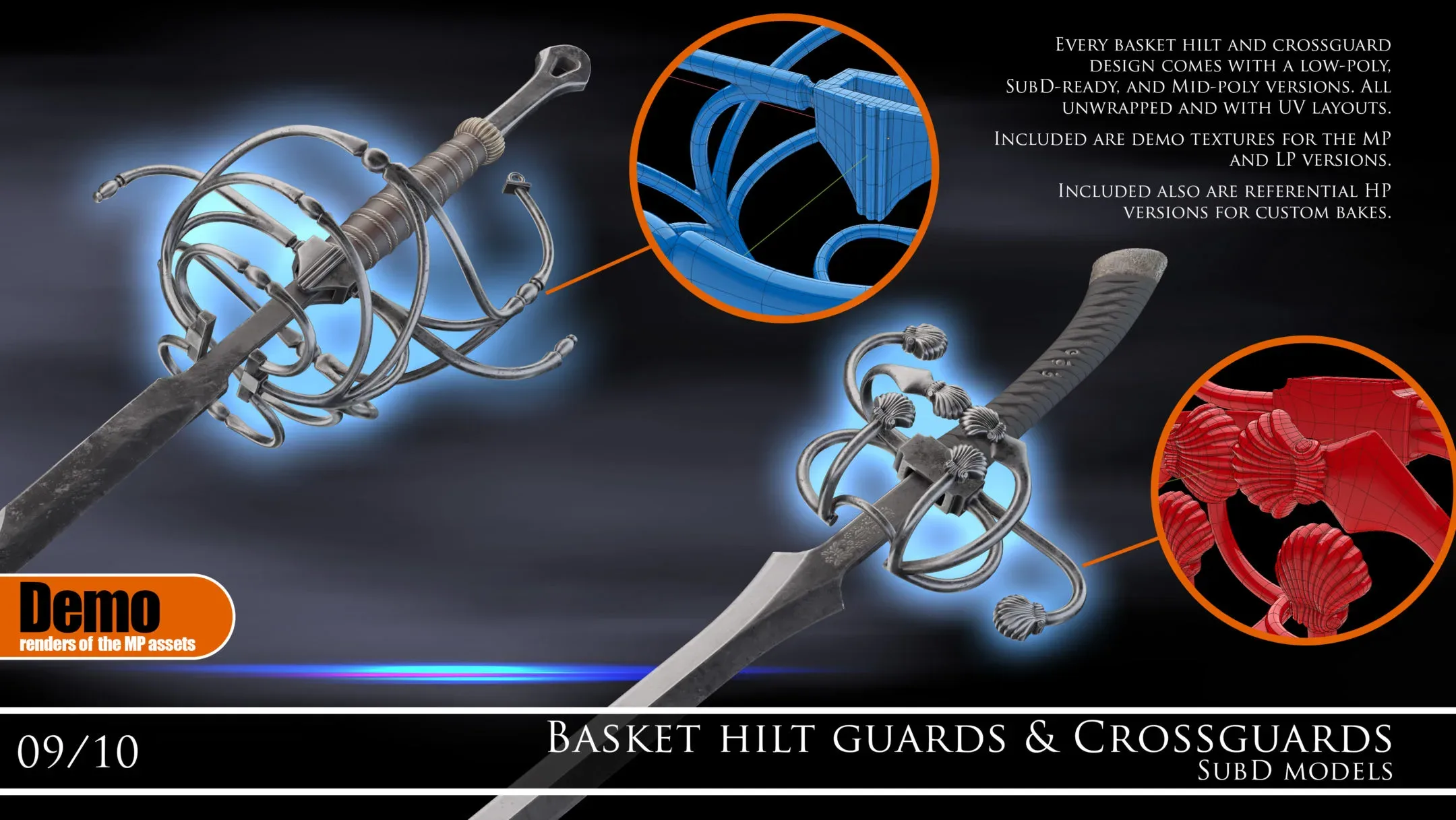 Crossguards and BasketHilt guards for Swords
